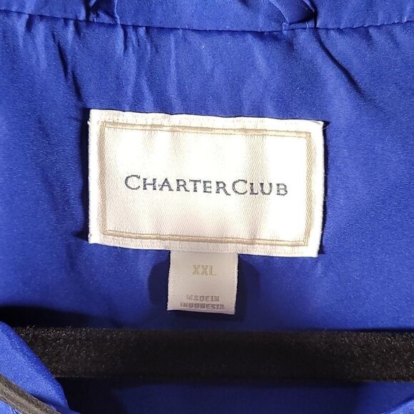 Charter Club Quilted Stand-Collar Vest Sz XXL - Picture 6 of 7